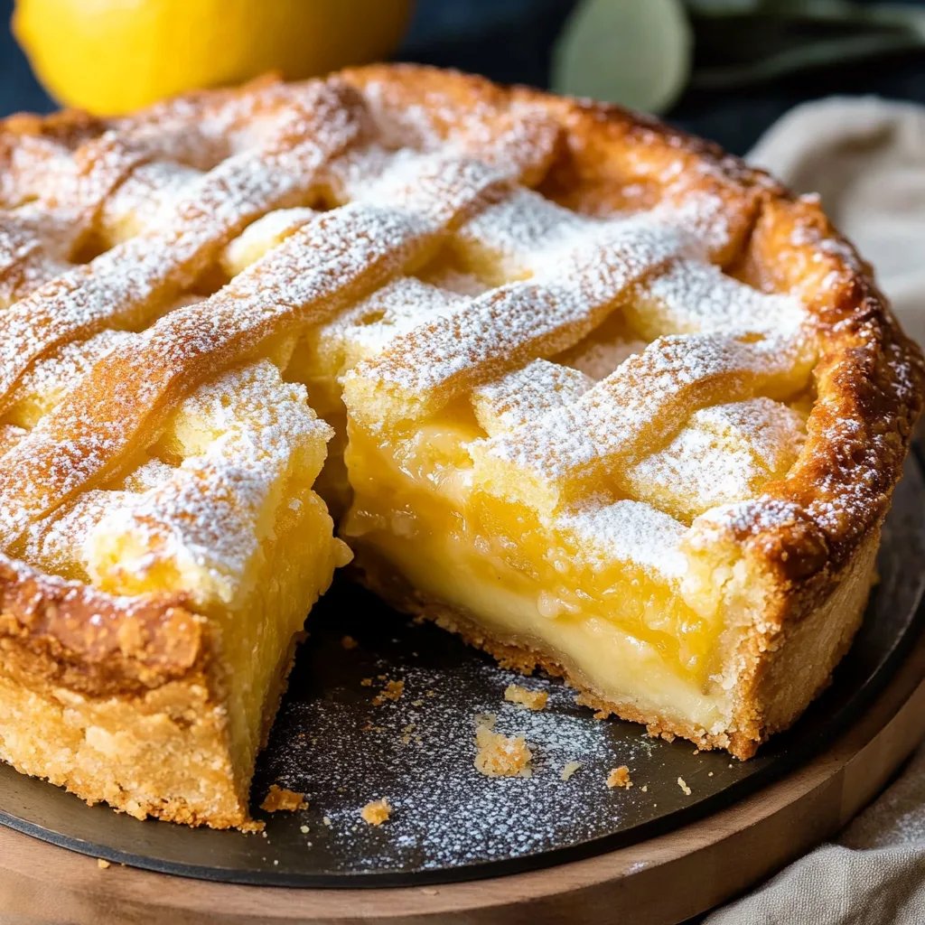 Makkelijke citroenbotercake