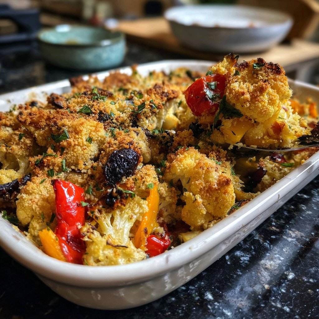 Blumenkohl Pfanne Mediterran