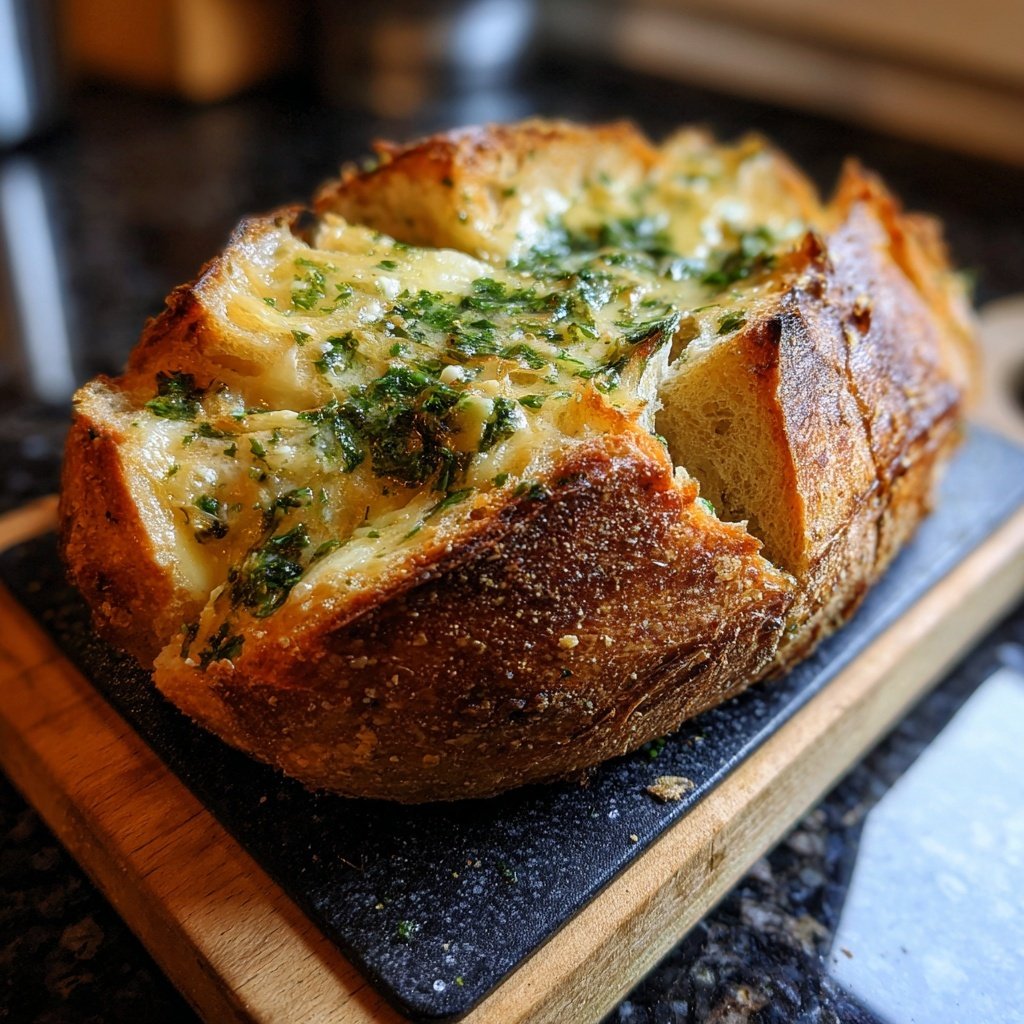 Zupfbrot Mit Kräutermargarine