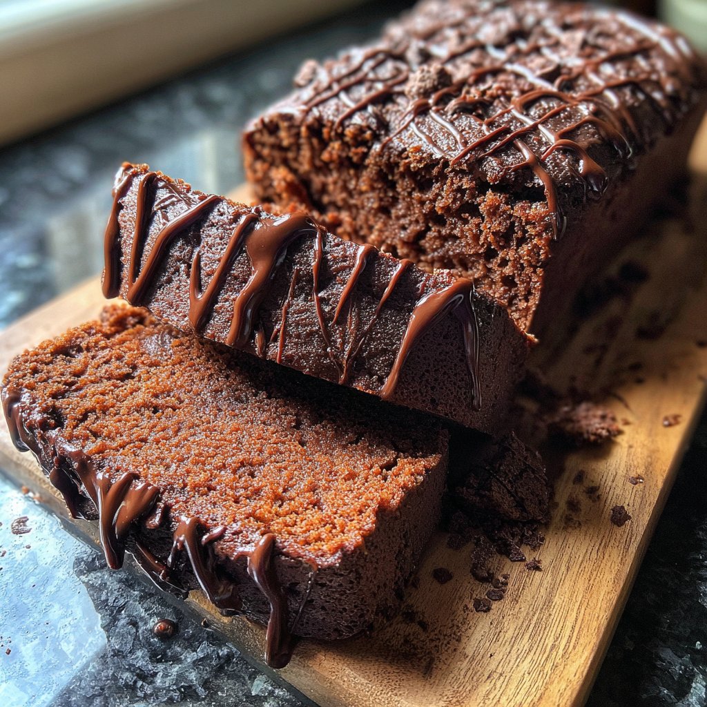 Blechkuchen mit Kakaoteig