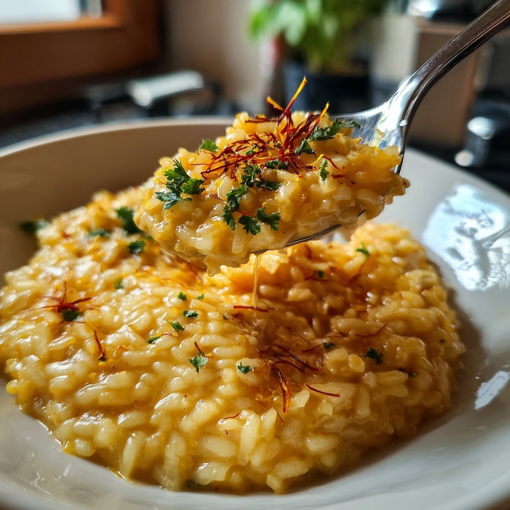 Risotto mit Safran