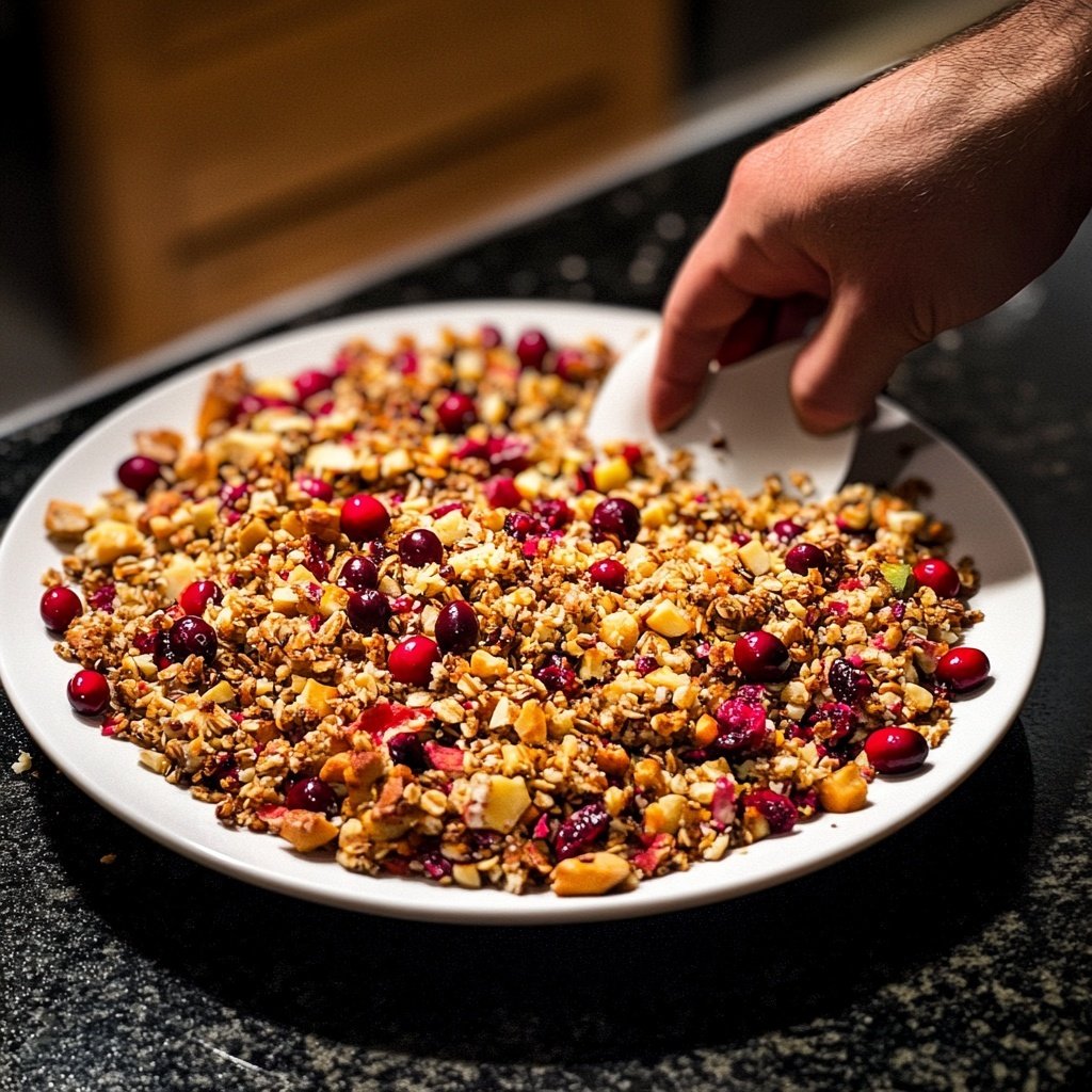Herbstlicher Getreidesalat mit Cranberries