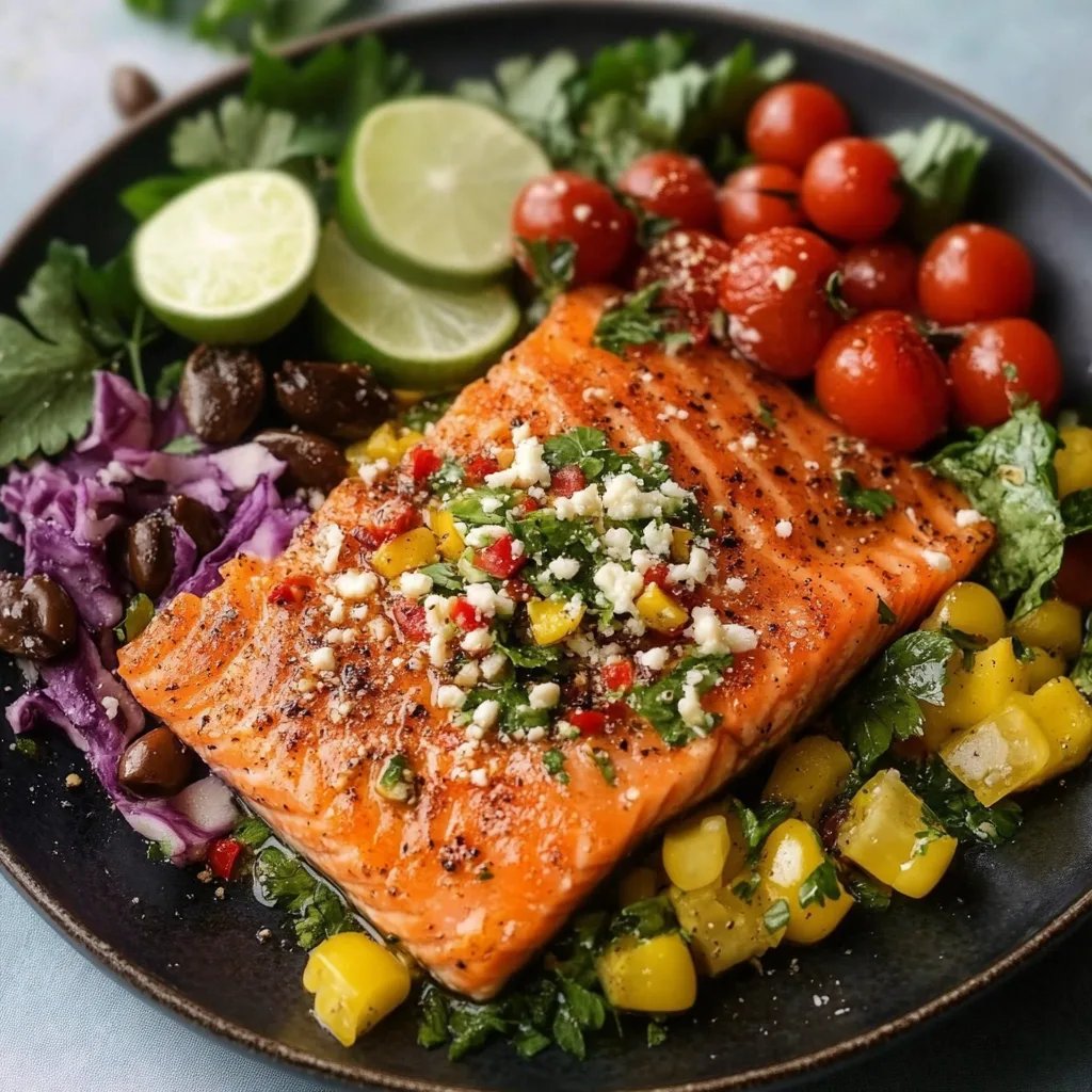 Lachssalat nach Südwest-Art