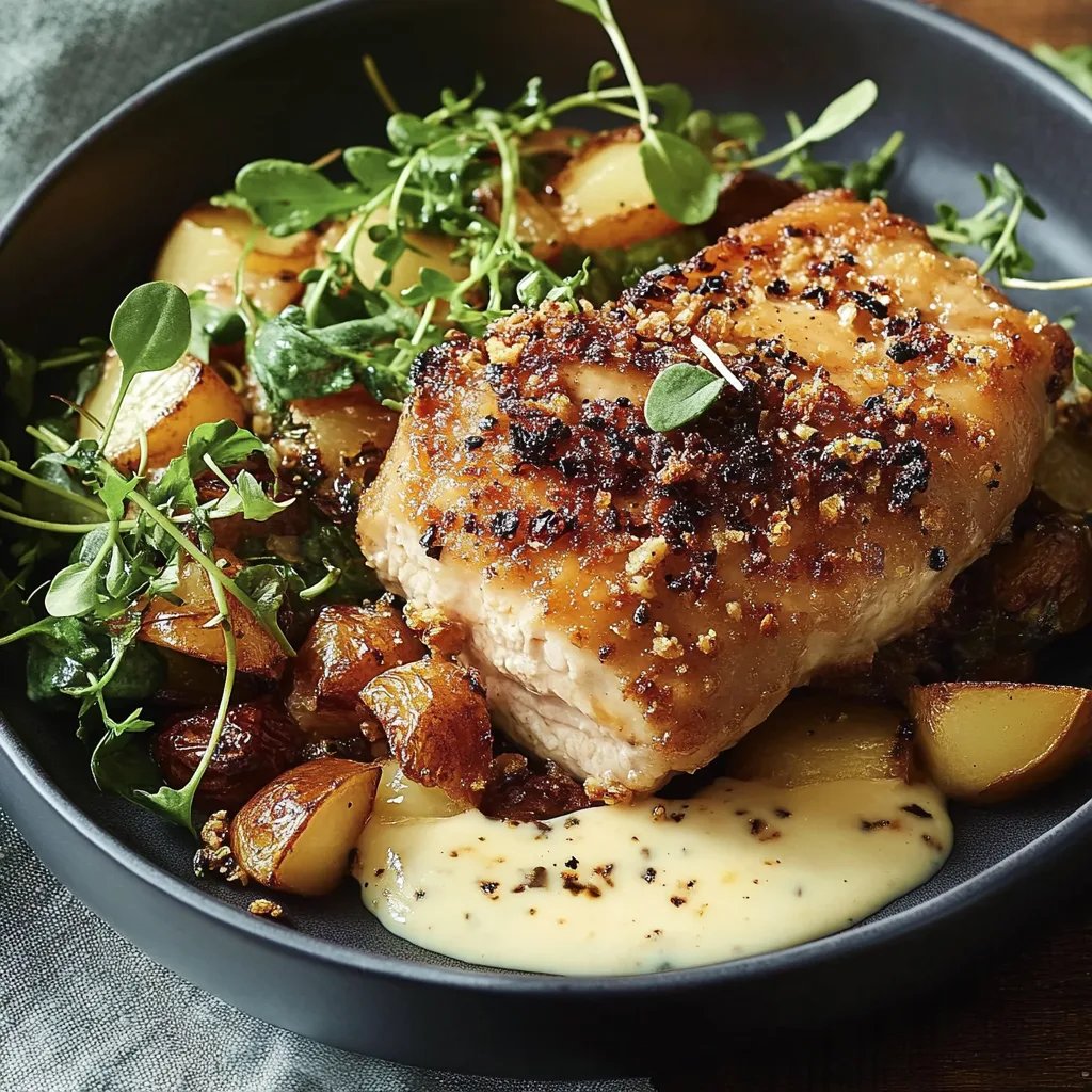 Hähnchen in Pekannusskruste