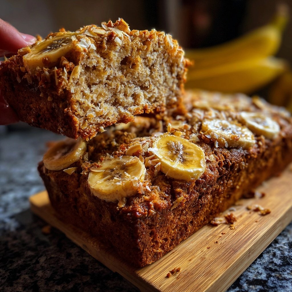 Bananenbrot mit Mandelmehl