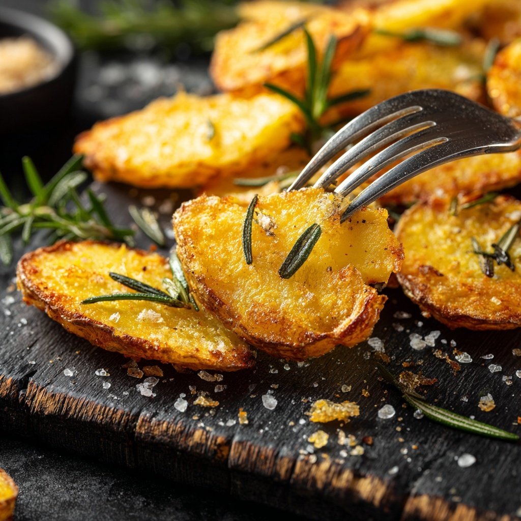 Gegrillte Kartoffelspalten